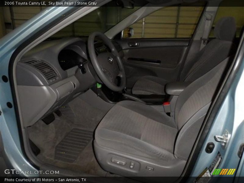 Sky Blue Pearl / Stone Gray 2006 Toyota Camry LE