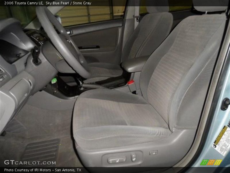 Sky Blue Pearl / Stone Gray 2006 Toyota Camry LE