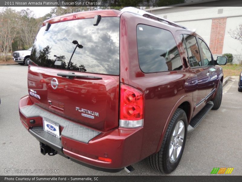 Tuscan Sun / Charcoal 2011 Nissan Armada Platinum