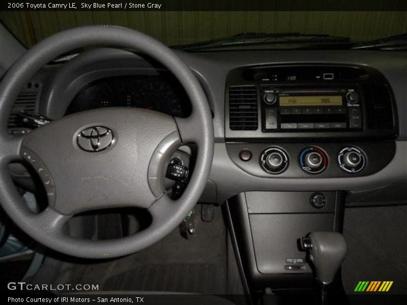 Sky Blue Pearl / Stone Gray 2006 Toyota Camry LE