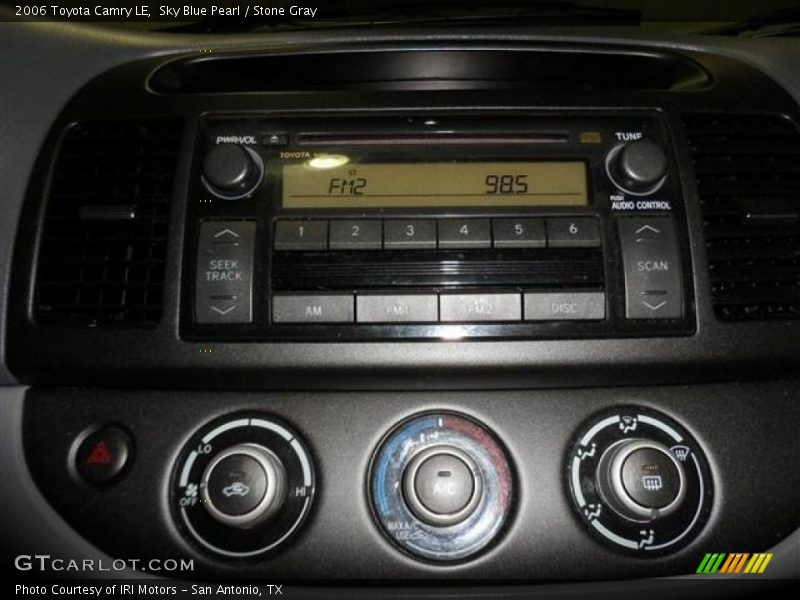 Sky Blue Pearl / Stone Gray 2006 Toyota Camry LE