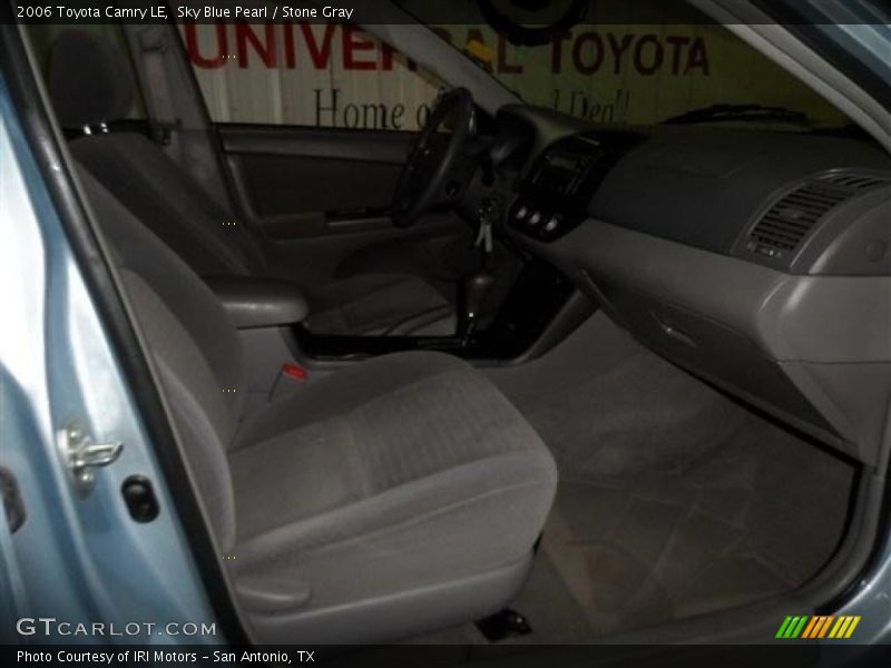 Sky Blue Pearl / Stone Gray 2006 Toyota Camry LE
