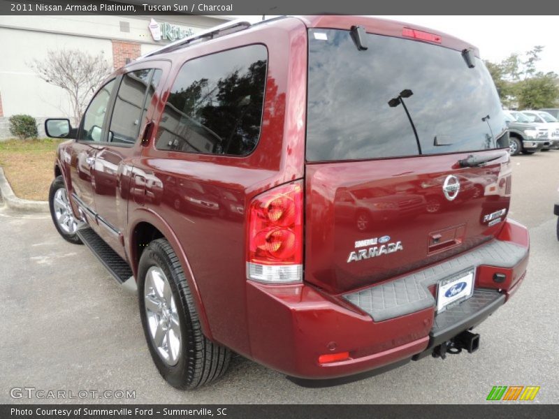 Tuscan Sun / Charcoal 2011 Nissan Armada Platinum