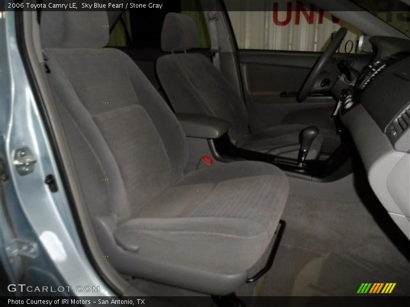 Sky Blue Pearl / Stone Gray 2006 Toyota Camry LE