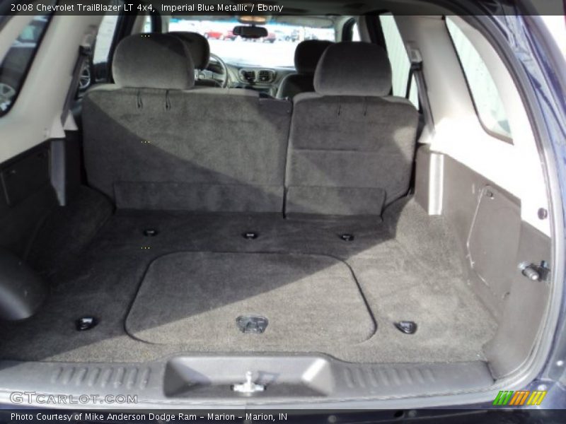 Imperial Blue Metallic / Ebony 2008 Chevrolet TrailBlazer LT 4x4