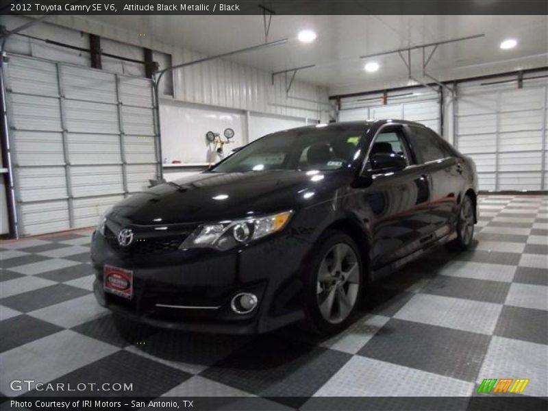Attitude Black Metallic / Black 2012 Toyota Camry SE V6