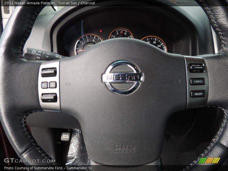 Tuscan Sun / Charcoal 2011 Nissan Armada Platinum