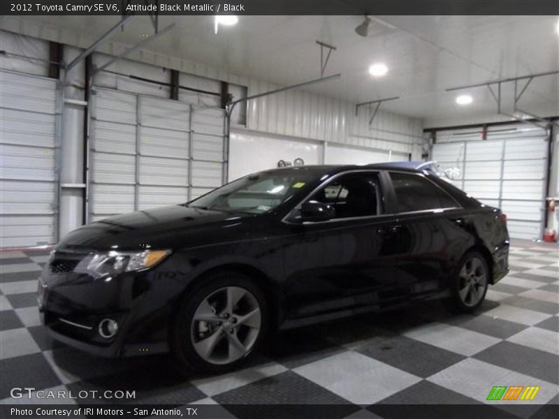 Attitude Black Metallic / Black 2012 Toyota Camry SE V6