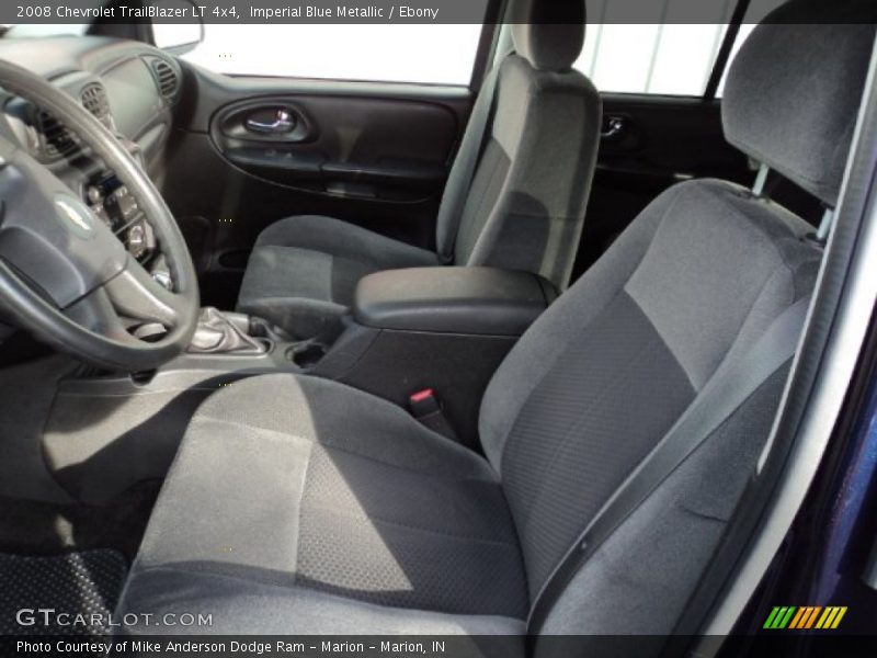 Imperial Blue Metallic / Ebony 2008 Chevrolet TrailBlazer LT 4x4