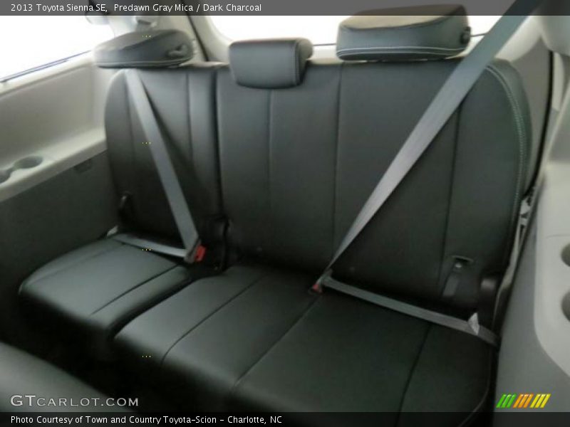 Rear Seat of 2013 Sienna SE