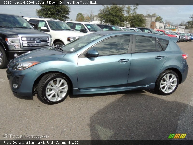 2010 MAZDA3 s Sport 5 Door Gunmetal Blue Mica