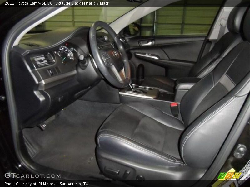 Attitude Black Metallic / Black 2012 Toyota Camry SE V6