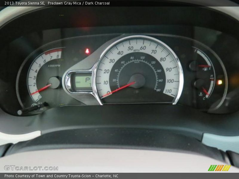  2013 Sienna SE SE Gauges