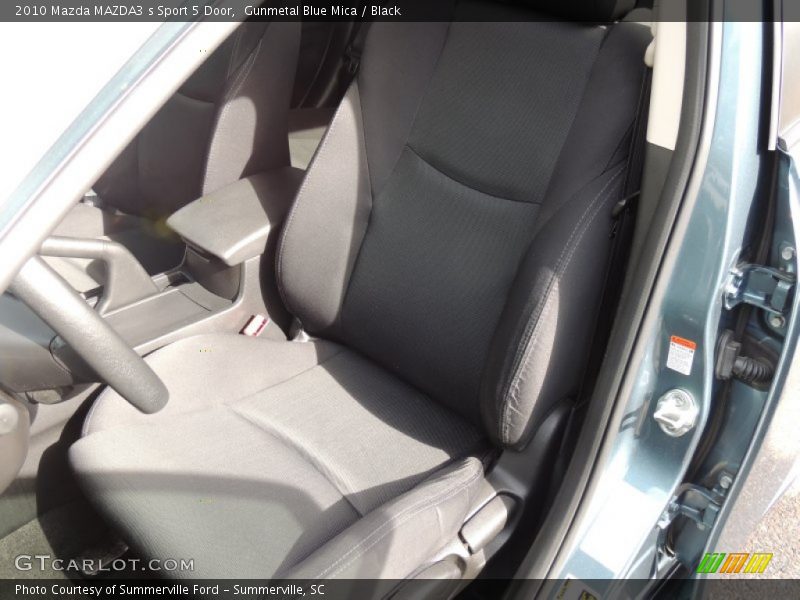 Gunmetal Blue Mica / Black 2010 Mazda MAZDA3 s Sport 5 Door