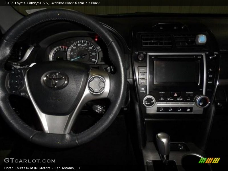Attitude Black Metallic / Black 2012 Toyota Camry SE V6