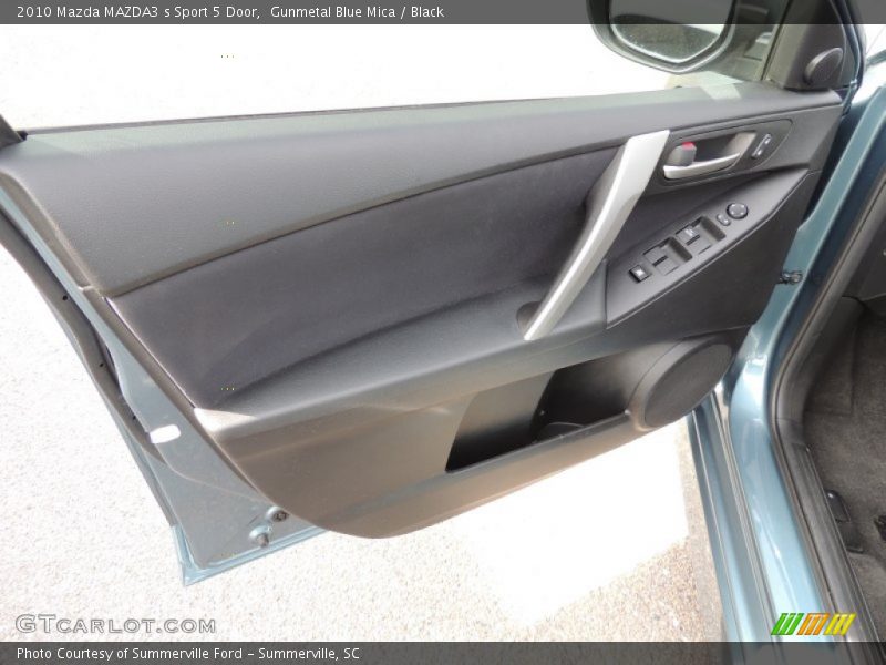 Gunmetal Blue Mica / Black 2010 Mazda MAZDA3 s Sport 5 Door
