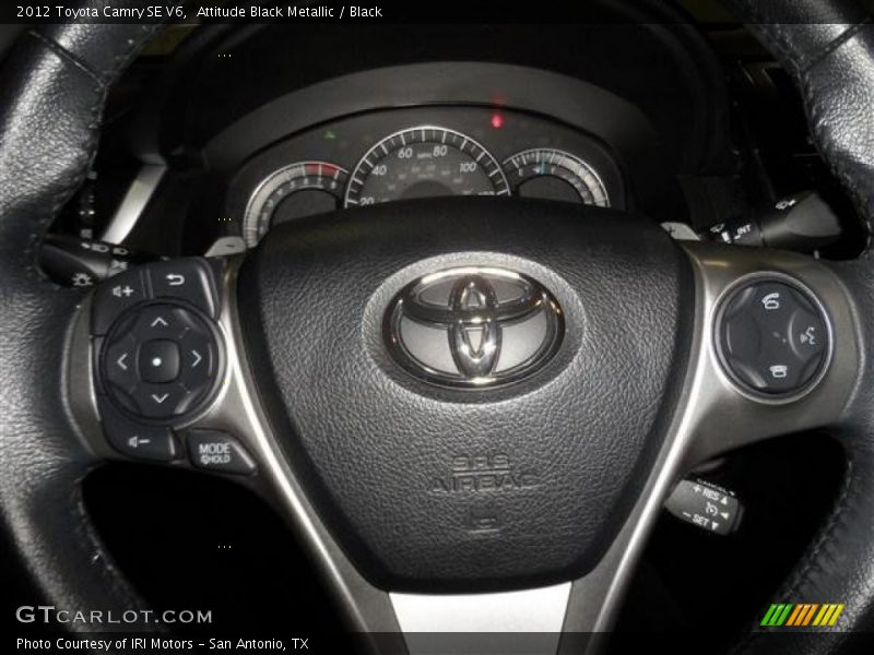 Attitude Black Metallic / Black 2012 Toyota Camry SE V6