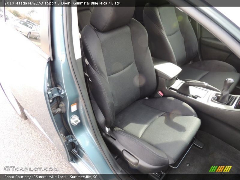 Gunmetal Blue Mica / Black 2010 Mazda MAZDA3 s Sport 5 Door
