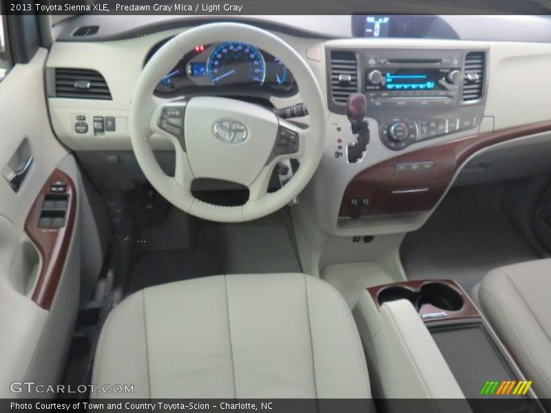Dashboard of 2013 Sienna XLE