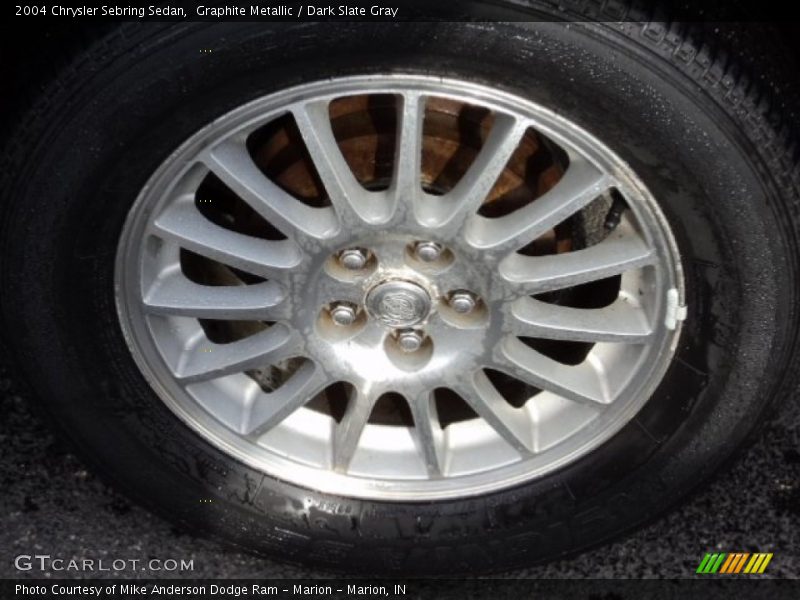 Graphite Metallic / Dark Slate Gray 2004 Chrysler Sebring Sedan