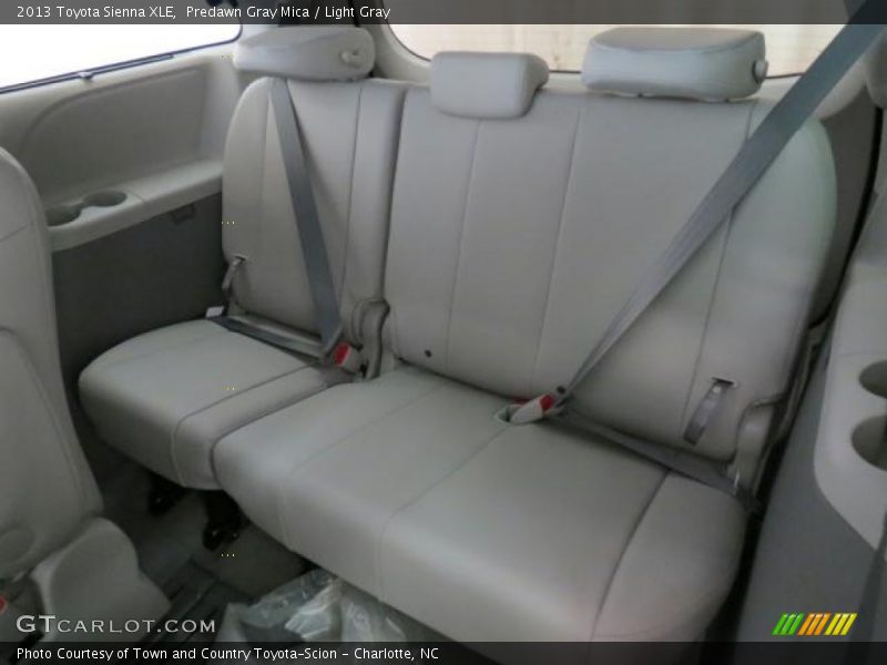 Rear Seat of 2013 Sienna XLE