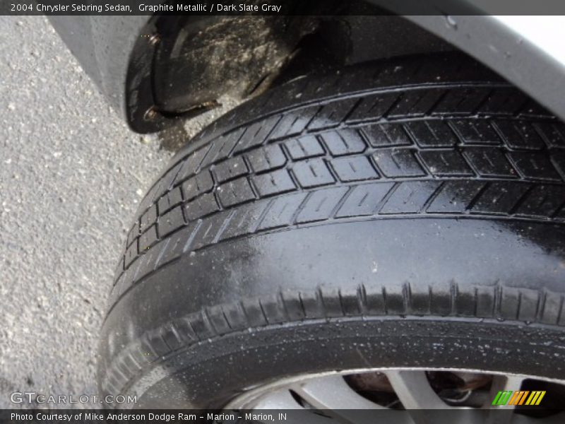 Graphite Metallic / Dark Slate Gray 2004 Chrysler Sebring Sedan