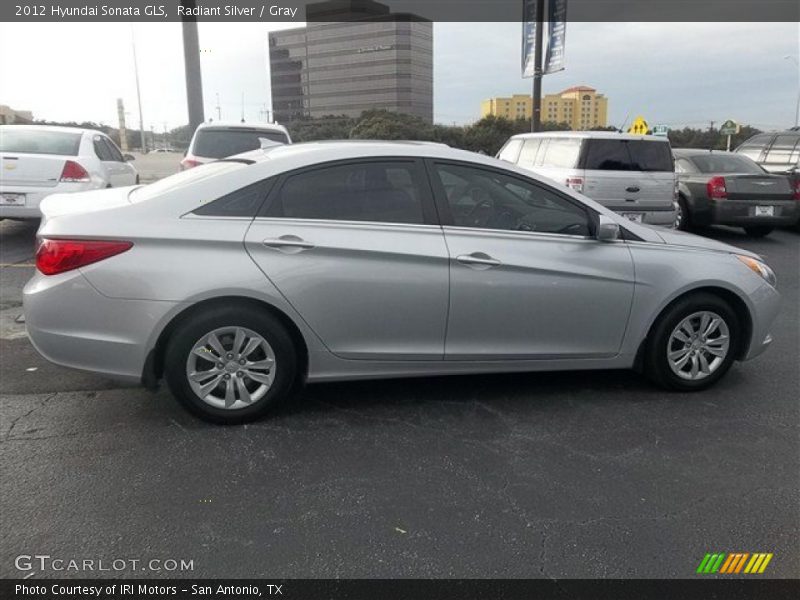 Radiant Silver / Gray 2012 Hyundai Sonata GLS