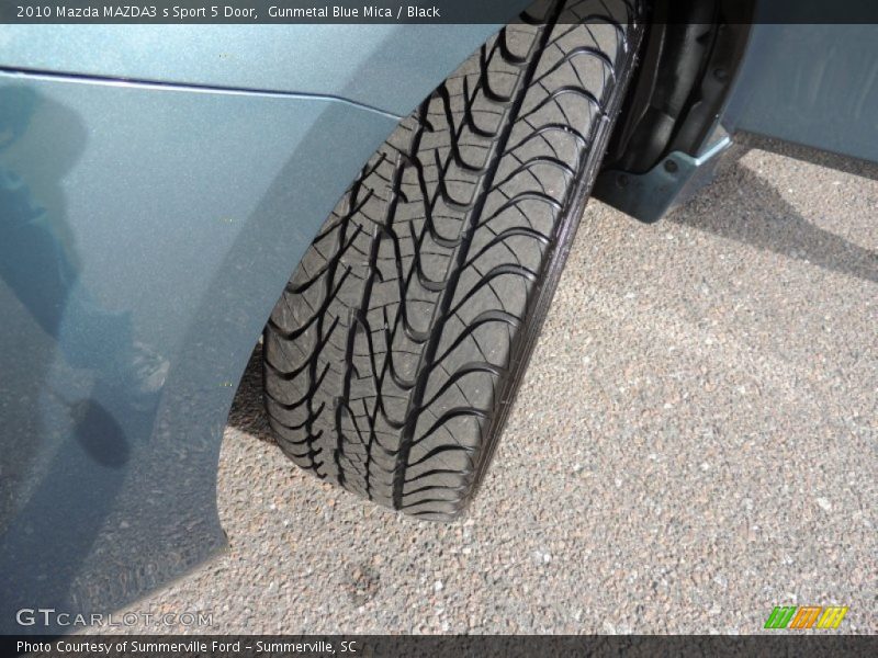 Gunmetal Blue Mica / Black 2010 Mazda MAZDA3 s Sport 5 Door