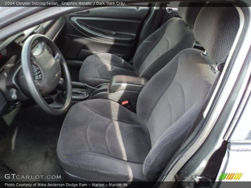 Graphite Metallic / Dark Slate Gray 2004 Chrysler Sebring Sedan