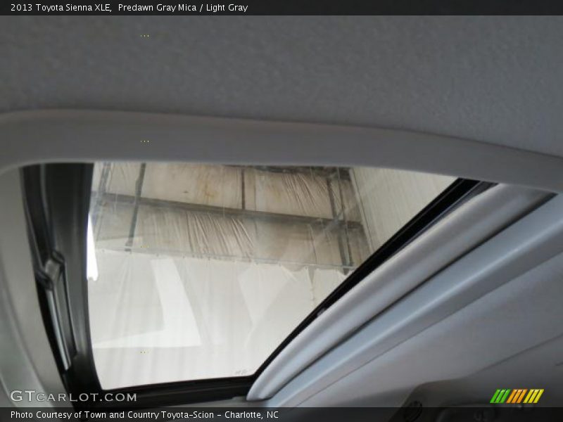 Predawn Gray Mica / Light Gray 2013 Toyota Sienna XLE