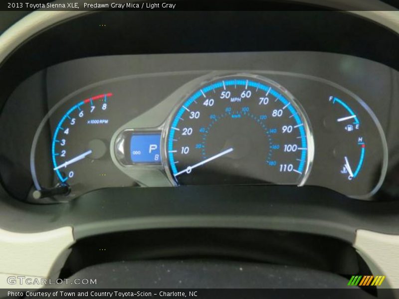  2013 Sienna XLE XLE Gauges
