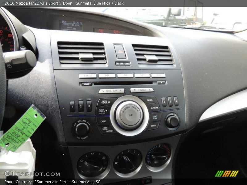 Gunmetal Blue Mica / Black 2010 Mazda MAZDA3 s Sport 5 Door