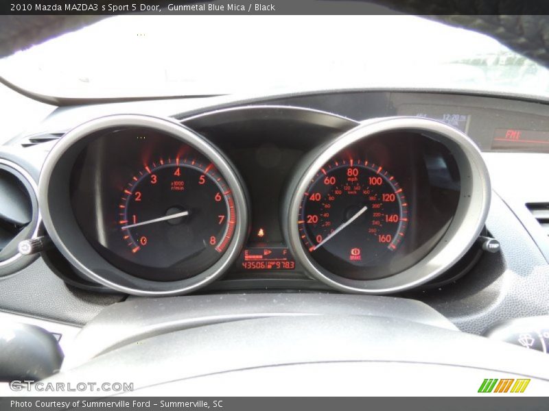  2010 MAZDA3 s Sport 5 Door s Sport 5 Door Gauges