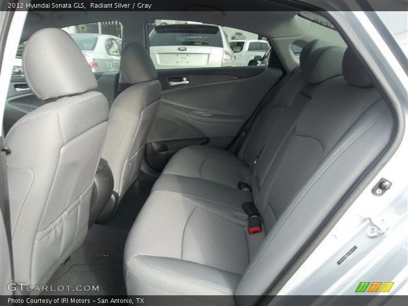 Radiant Silver / Gray 2012 Hyundai Sonata GLS