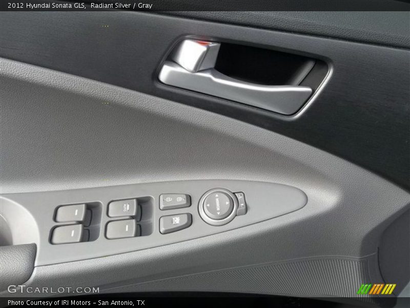 Radiant Silver / Gray 2012 Hyundai Sonata GLS