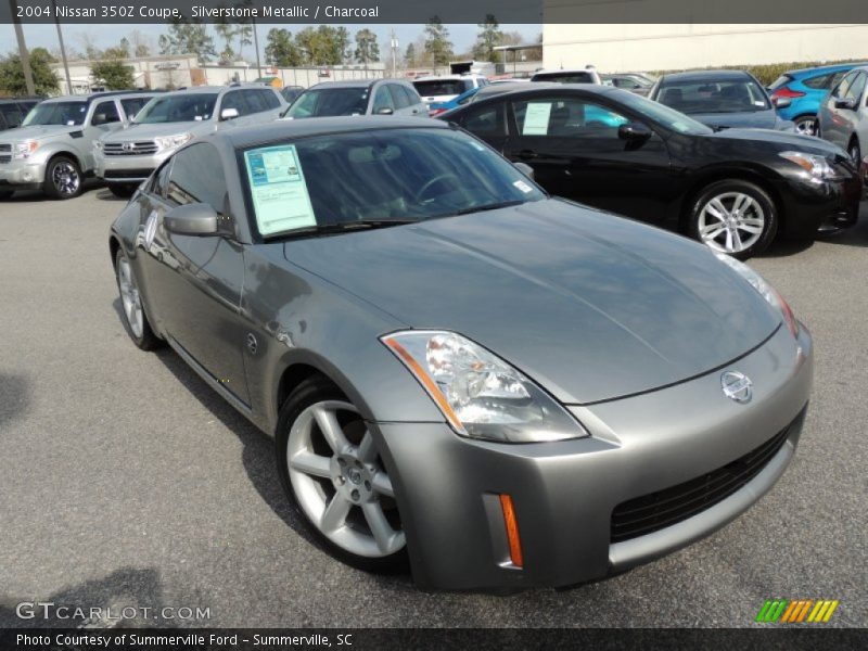 Silverstone Metallic / Charcoal 2004 Nissan 350Z Coupe