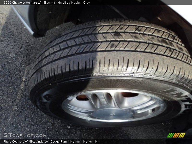 Silvermist Metallic / Medium Gray 2000 Chevrolet Venture LS