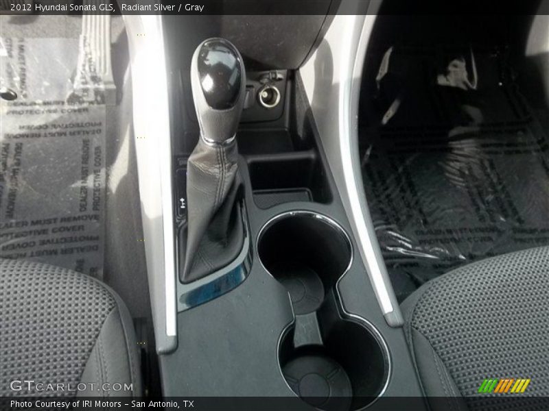 Radiant Silver / Gray 2012 Hyundai Sonata GLS