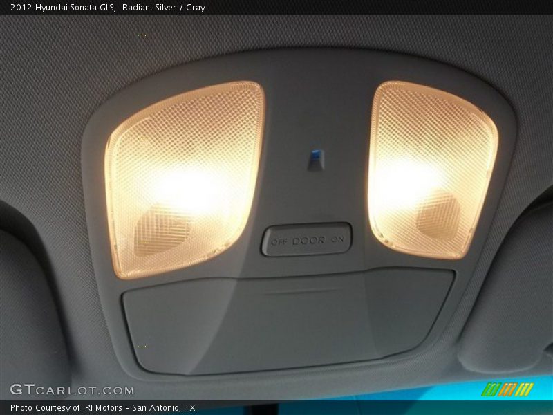 Radiant Silver / Gray 2012 Hyundai Sonata GLS