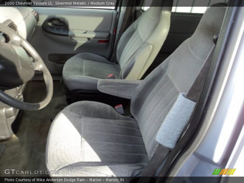 Silvermist Metallic / Medium Gray 2000 Chevrolet Venture LS