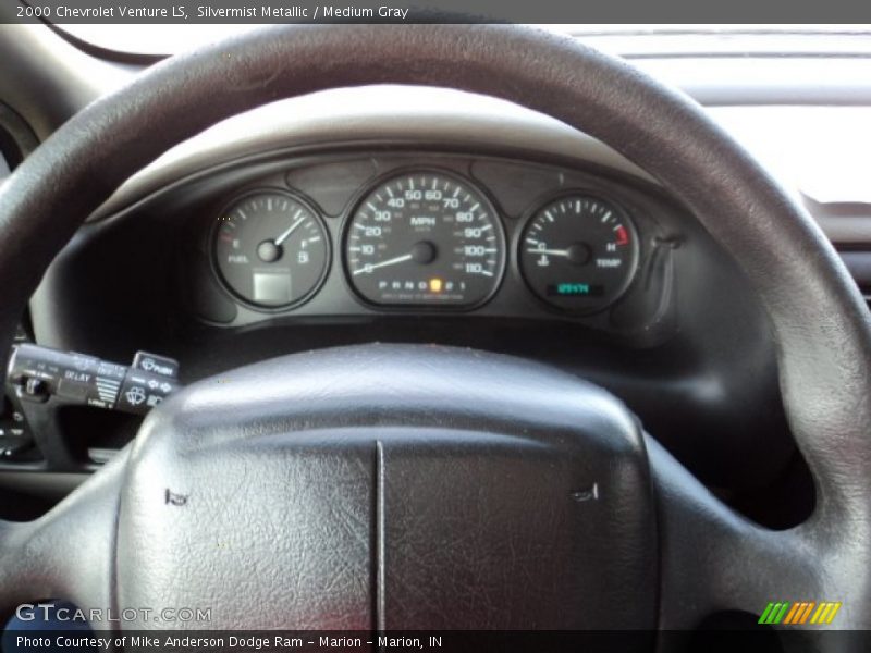 Silvermist Metallic / Medium Gray 2000 Chevrolet Venture LS