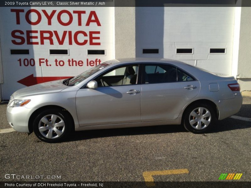 Classic Silver Metallic / Ash 2009 Toyota Camry LE V6