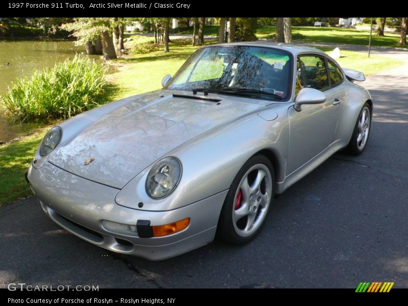 Arctic Silver Metallic / Classic Grey 1997 Porsche 911 Turbo