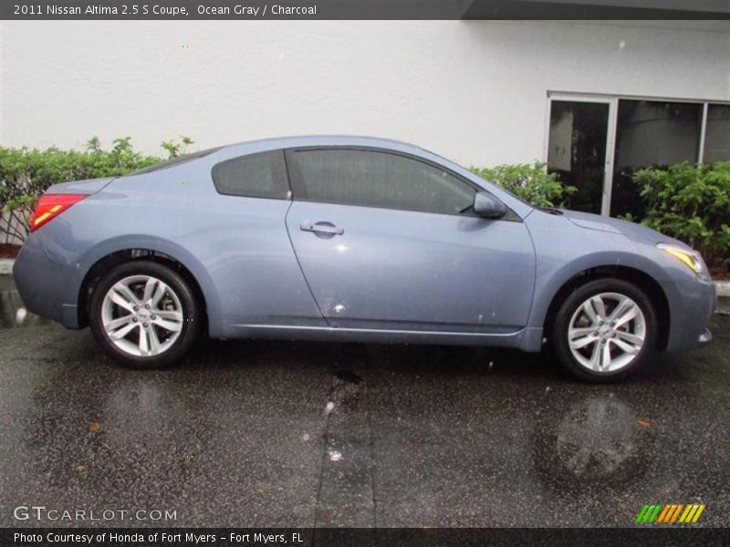 Ocean Gray / Charcoal 2011 Nissan Altima 2.5 S Coupe