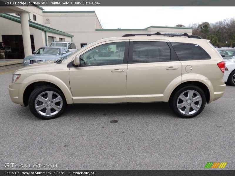 White Gold / Dark Slate Gray 2010 Dodge Journey SXT