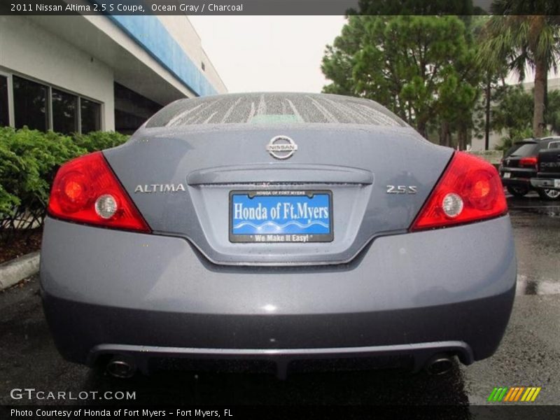 Ocean Gray / Charcoal 2011 Nissan Altima 2.5 S Coupe