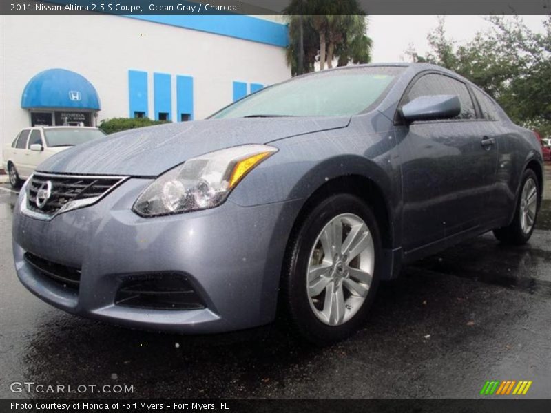 Ocean Gray / Charcoal 2011 Nissan Altima 2.5 S Coupe