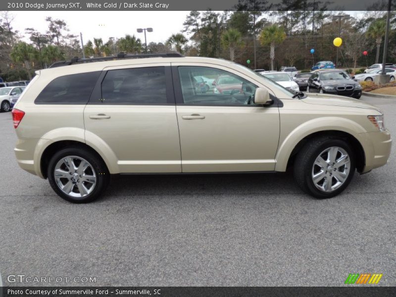 White Gold / Dark Slate Gray 2010 Dodge Journey SXT