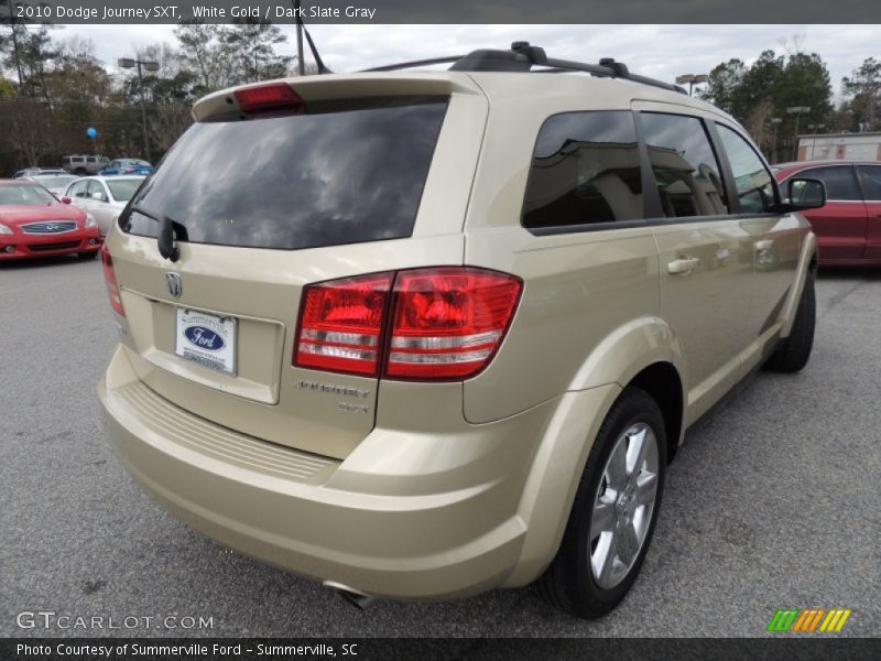 White Gold / Dark Slate Gray 2010 Dodge Journey SXT