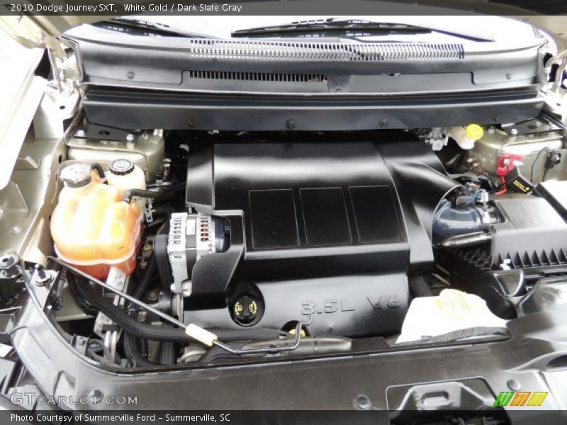 White Gold / Dark Slate Gray 2010 Dodge Journey SXT